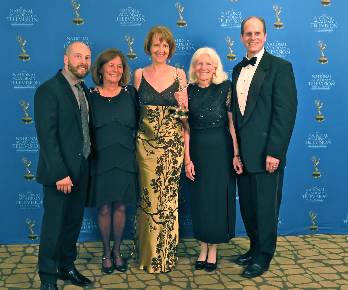 From left to right: Joseph D’Eugenio, Artistic Director; Sarah Meneely-Kyder, composer; Karyl Evans, filmmaker and Emmy award winner; Nancy Fitz-Hugh Meneely, librettist; Jack Anthony Pott, principal soloist